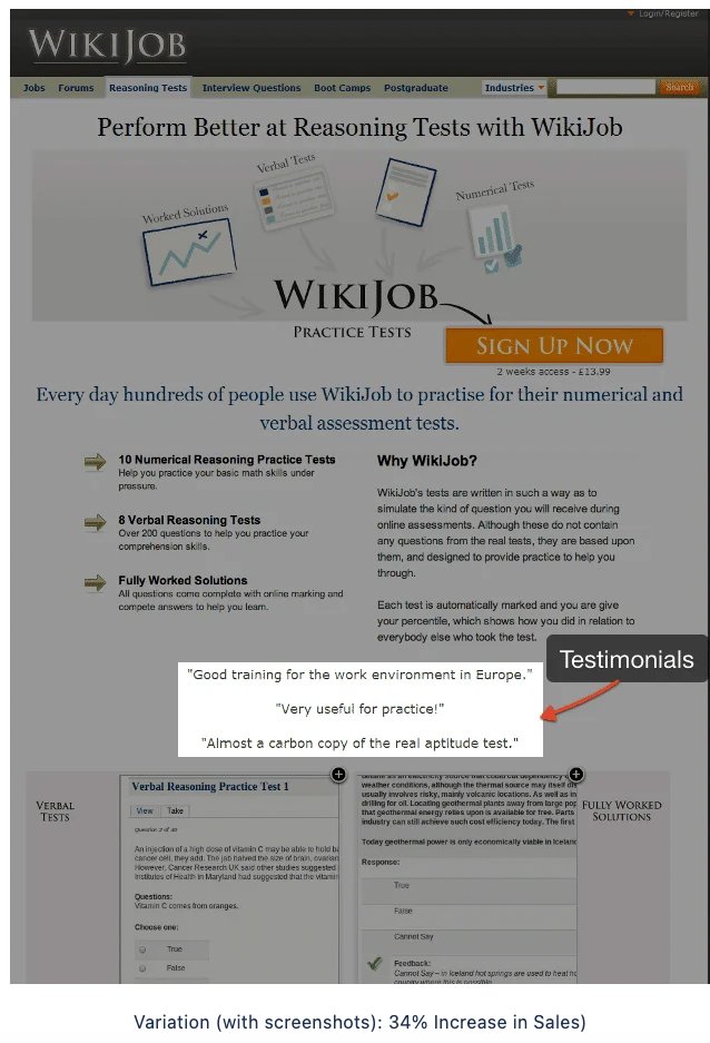 WikiJob - Variation