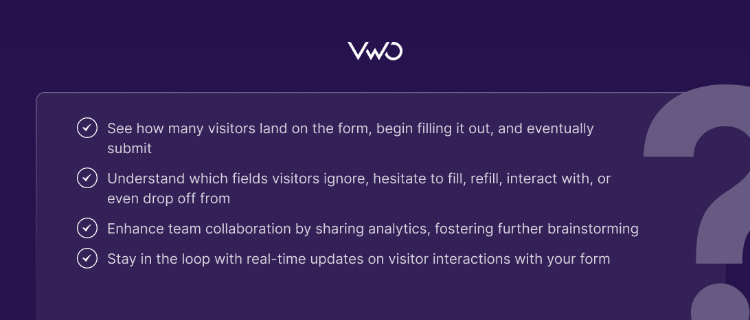 Form Analytics by VWO Insights 